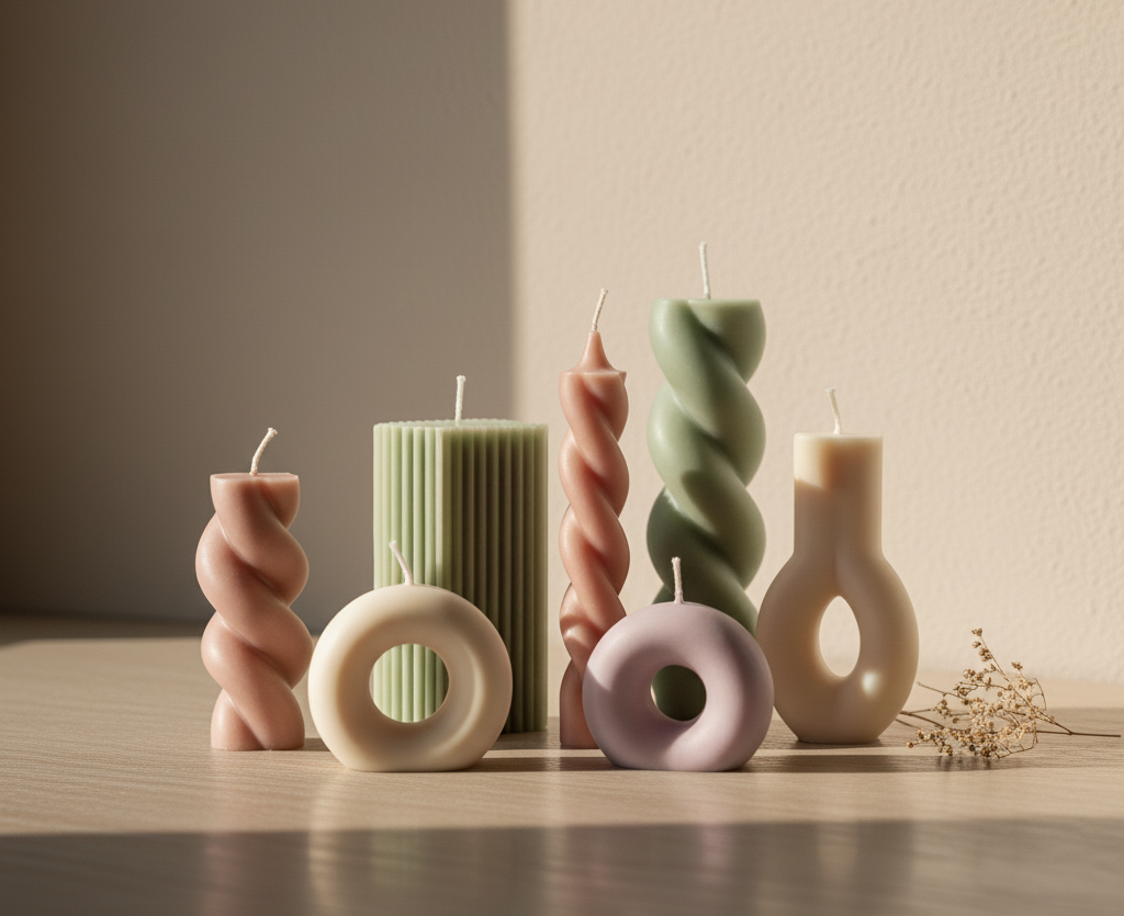 Hand made candles
